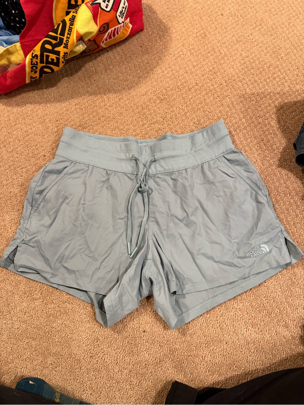The North Face Pale Blue Women's Athletic Shorts